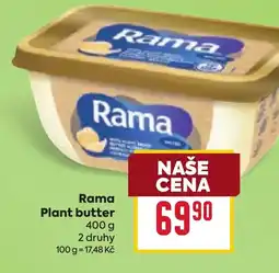 Billa Rama Plant butter nabídka