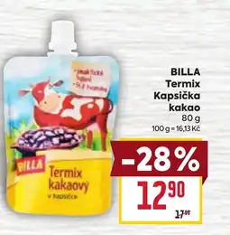 Billa BILLA Termix Kapsička kakao nabídka