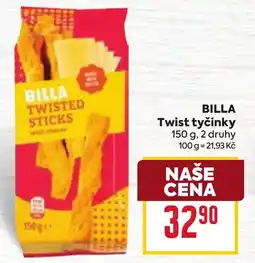 Billa BILLA Twist tyčinky nabídka