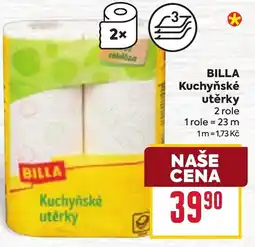 Billa BILLA Kuchyňské utěrky nabídka