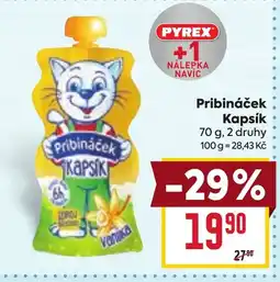 Billa Pribináček Kapsik nabídka