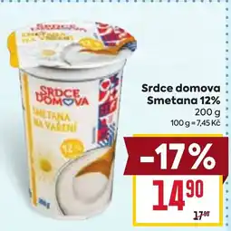 Billa Srdce domova Smetana 12% nabídka