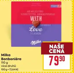 Billa Milka Bonboniéra nabídka