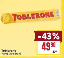 Billa Toblerone nabídka