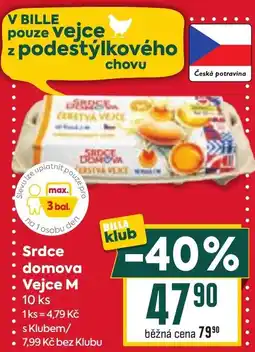 Billa Srdce domova Vejce M nabídka