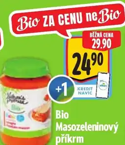 Albert Bio Masozeleninový příkrm nabídka