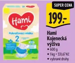 Albert Hami Kojenecká výživa nabídka