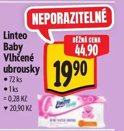 Albert Linteo Baby Vlhčené ubrousky nabídka