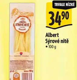 Albert Albert Sýrové nitě nabídka