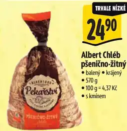 Albert Albert Chléb pšenično-žitný nabídka
