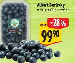 Albert Albert Borůvky nabídka
