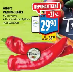 Albert Albert Paprika sladká nabídka