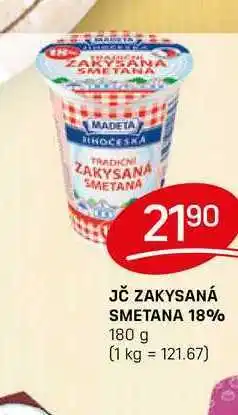 Flop JČ ZAKYSANÁ SMETANA 18% nabídka