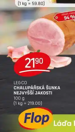 Flop CHALUPÁŘSKÁ ŠUNKA NEJVYŠŠÍ JAKOSTI nabídka