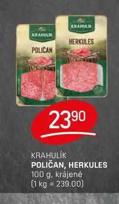 Flop POLIČAN, HERKULES 100 g, krájené nabídka