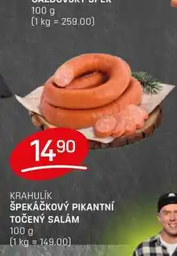 Flop ŠPEKÁČKOVÝ PIKANTNÍ TOČENÝ SALÁM nabídka