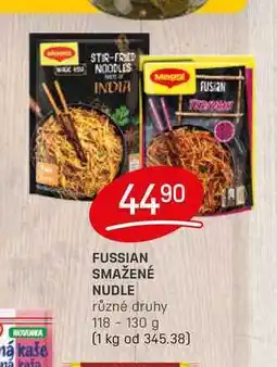 Flop FUSSIAN SMAŽENÉ NUDLE různé druhy nabídka