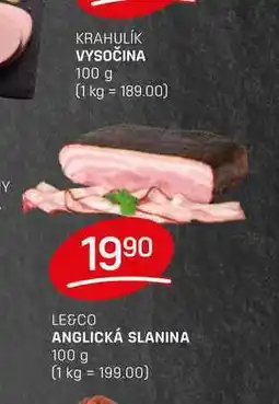 Flop ANGLICKÁ SLANINA nabídka
