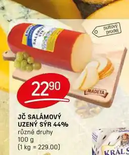 Flop JČ SALÁMOVÝ UZENÝ SÝR 44% různé druhy nabídka