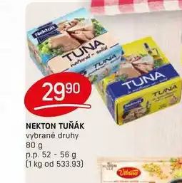 Flop NEKTON TUŇÁK vybrané druhy 80 g p.p nabídka