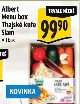 Albert Albert Menu box Thajské kuře Siam nabídka