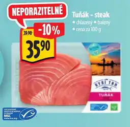 Albert Tuňák - steak nabídka