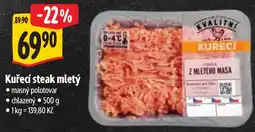 Albert Kuřecí steak mletý nabídka
