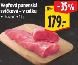Albert Vepřová panenská svíčková - v celku nabídka