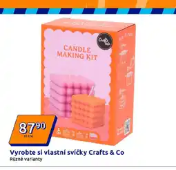 Action Vyrobte si vlastní svíčky Crafts & Co nabídka