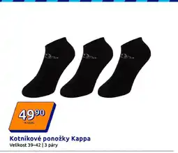 Action Kotníkové ponožky Kappa nabídka