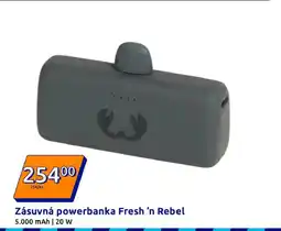 Action Zásuvná powerbanka Fresh 'n Rebel nabídka