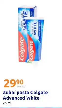 Action Zubní pasta Colgate Advanced White nabídka