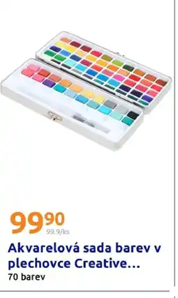 Action Akvarelová sada barev v plechovce Creative nabídka