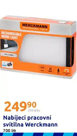 Action Nabíjecí pracovní svítilna Werckmann nabídka