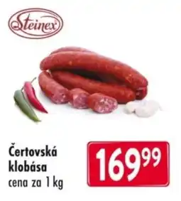 Qanto Čertovská klobása nabídka