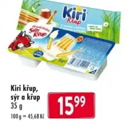 Qanto Kiri křup, sýr a křup nabídka