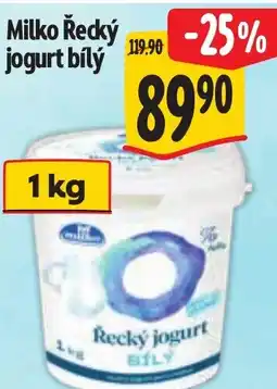 Albert Milko Řecký jogurt bílý nabídka