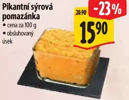 Albert Pikantní sýrová pomazánka nabídka