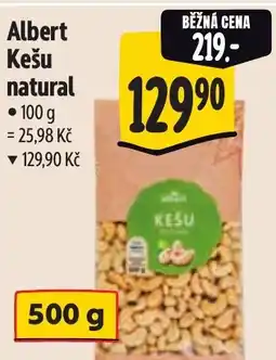 Albert Albert Kešu natural nabídka