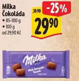 Albert Milka Čokoláda nabídka