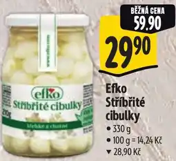 Albert Efko Stříbřité cibulky nabídka