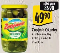 Albert Znojmia Okurky nabídka