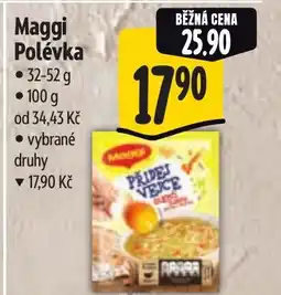 Albert Maggi Polévka nabídka
