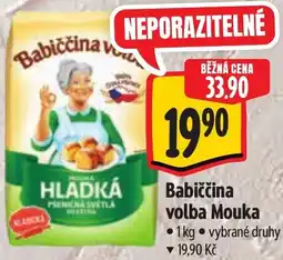Albert Babiččina volba Mouka nabídka