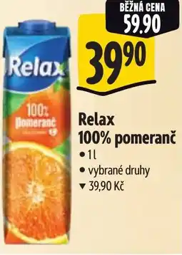 Albert Relax 100% pomeranč nabídka