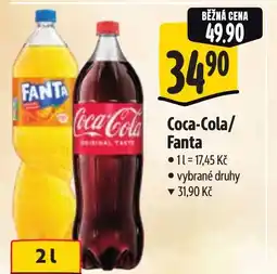 Albert Coca-Cola/ Fanta nabídka