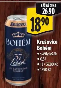 Albert Krušovice Bohém nabídka