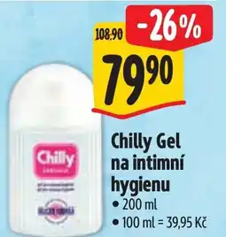 Albert Chilly Gel na intimní hygienu nabídka