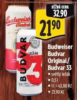 Albert Pivo budvar 33 nabídka