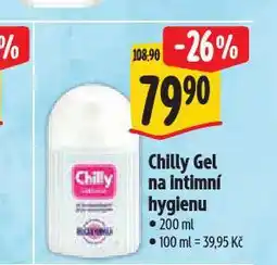 Albert Chilly gel pro intimní hygienu nabídka